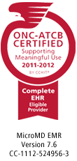 ONC ATCB Seal Complete EHR CCHIT Elig Prov